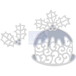 [SDD296] SD Christmas Pudding Sweet Dixie Cutting Die