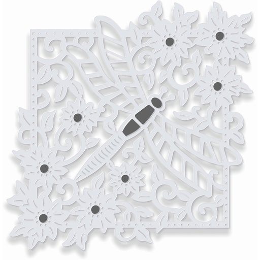 Sweet Dixie Dragonfly Square die set