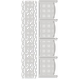[SDD404] PSCC Fence and Trellis Border Strip Sweet Dixie Cutting Die