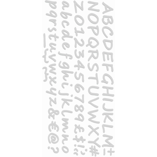 Sweet Dixie  'Chalky' Alphabet Strip die set