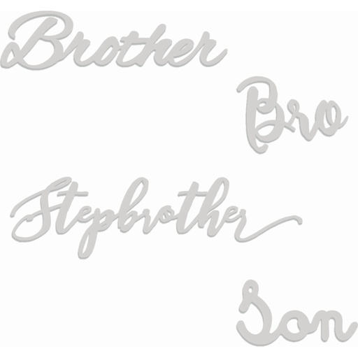 Sweet Dixie Brother Sentiment die sets