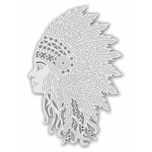 Sweet Dixie Female Native American die set