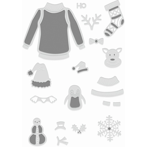 Sweet Dixie Christmas Jumper 2 die set