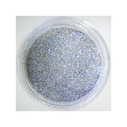 [SDGLYS1001P] Silver Ultra Fine Glitter 15ml Pot