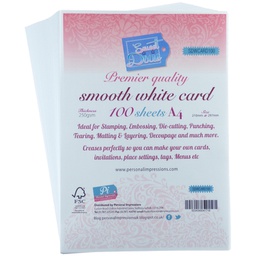 [SDWCARD100] Premier Smooth White Card A4 x100