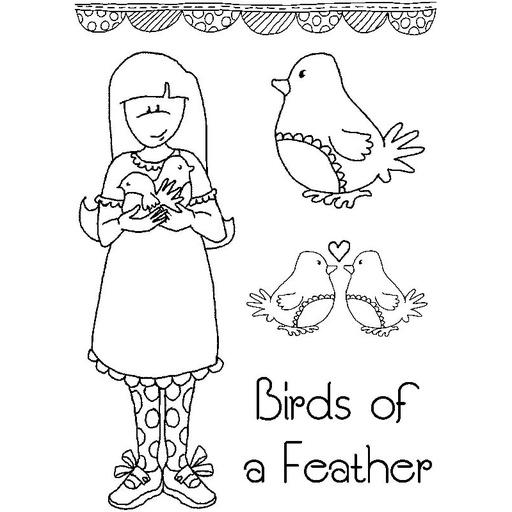 Personal Impressions Birds of a Feather stamp set