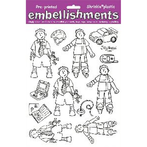 WHITE  Jolly Schoolboy/Skater