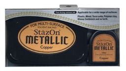 [SZ-000-193] Copper - StazOn Metallic Ink Pad