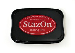 [SZ21] Blazing Red StazOn On Pad
