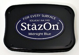 [SZ62] Midnight Blue StazOn On Pad