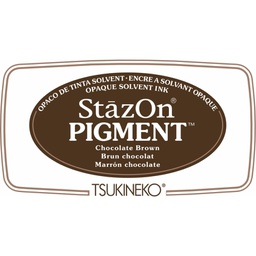 [SZ-PIG-041] Stazon Pigment Pad Chocolate Brown