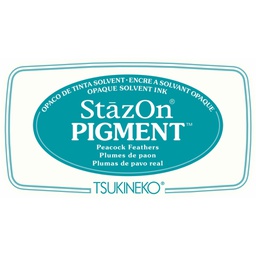 [SZ-PIG-062] Stazon Pigment Pad Peacock Feathers