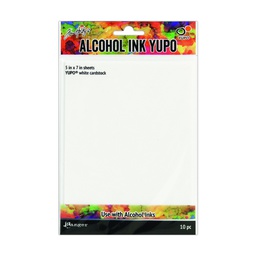 [TAC49715] Alcohol Ink Yupo Paper White