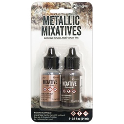 [TAK58762] Alcohol Ink Kit Mixative Rose Gold Gunmetal