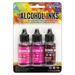 [TAK69638] Alcohol Ink 3 Pack Pink/Red