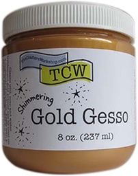 [TCW9003] Gold Gesso 8oz