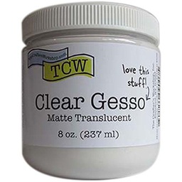 [TCW9007] Clear Gesso 8oz