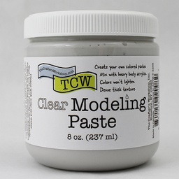 [TCW9008] Clear modelling texture paste 8oz