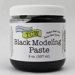 [TCW9009] Black modelling texture paste 8oz