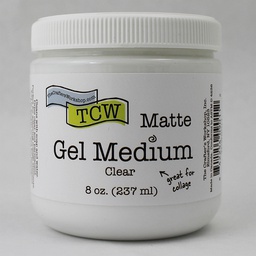 [TCW9011] Matte Gel Medium 8oz