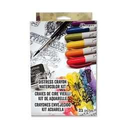 [TDK48206] Distress Crayon Watercolor Kit