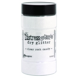 [TDR37941] 8Oz. Clear Rock Candy Distress Stickles Dry Glitter