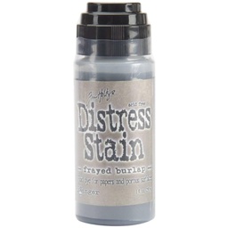 [TDW31062] SDistress Stain Frayed Burlap
