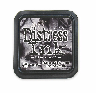 Tim Holtz - Distress Ink Pad - Black Soot