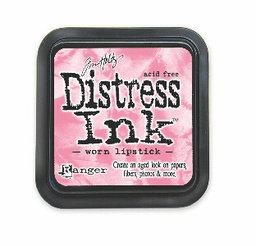 [TIM21513] Distress Ink Pad Worn Lipstick 