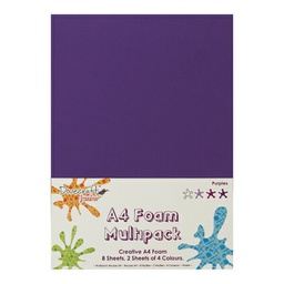 [TRDCFM006] A4 Foam Purple