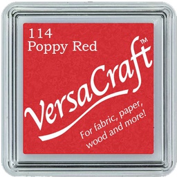 [VKS114] Poppy Red Versacraft Small Pad