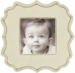 [WR80049-1] Wood Frame (Cream) 7.5x7.5Sold in Singles