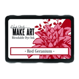 [WVD62646] Make Art Dye Ink Pad Red Geranium